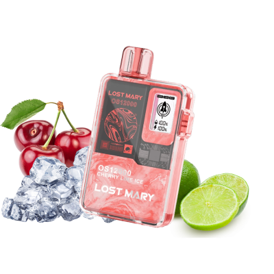 Lost Mary OS12000 Cherry Lime Ice (Вишня Лайм Лёд) Одноразовый POD
