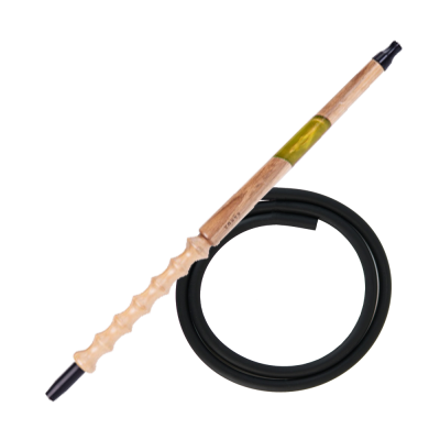 Мундштук для кальяну з дерева Karma Hookah Yellow Walnut + шланг Soft Touch (Жовтий) 25288 Мундштук для кальяну з дерева Karma Hookah Yellow Walnut + шланг Soft Touch (Жовтий)