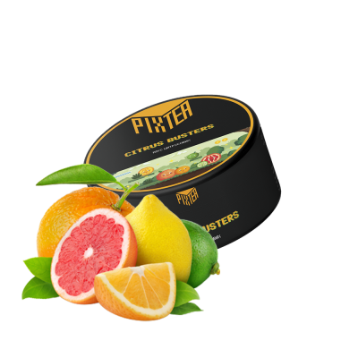 Кальянна чайна суміш Pixtea Citrus Busters (Цитрус Бастерс, 100 г)