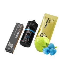 Набір для самозамішування Chaser Black Blue Razz Apple Ultra (Блю Разз Епл, 65 мг, 30 мл)