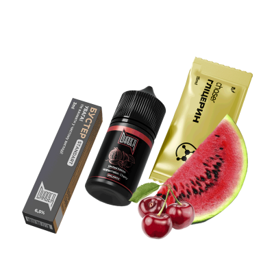 Набор для самозамеса Chaser Black Watermelon Cherry Ultra (Арбуз Вишня, 65 мг, 30 мл)