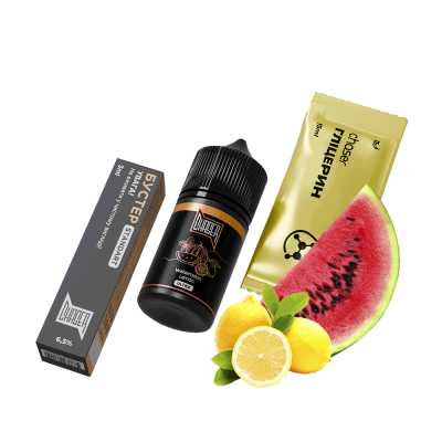 Набор для самозамеса Chaser Black Watermelon Lemon Ultra (Арбуз Лимон, 65 мг, 30 мл) 25348 Набор для самозамеса Chaser Black Watermelon Lemon Ultra (Арбуз Лимон, 65 мг, 30 мл)