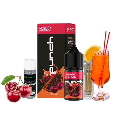 Набір для самозамішування Punch Cherry Aperol (Апельсин Вишня Грейпфрут, 50 мг, 30 мл)