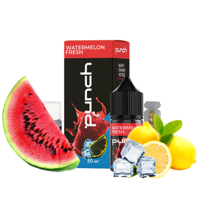 Набір для самозамішування Punch Watermelon Fresh (Кавун Лимон Холод, 50 мг, 30 мл)