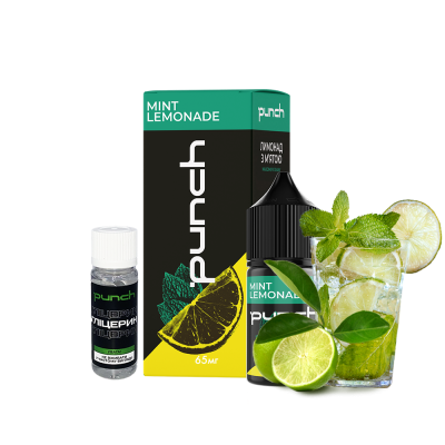 Набір для самозамішування Punch Mint Lemonade (Лимонад М'ята, 65 мг, 30 мл)