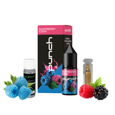 Набір для самозамішування Punch Raspberry Eden (Ожина Малина, 50 мг, 15 мл)