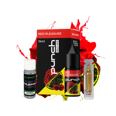 Набір для самозамішування Punch Red Pleasure (Вишня Лимон Троянда, 50 мг, 15 мл)
