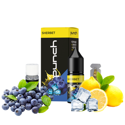 Набір для самозамішування Punch Sherbet (Лимон Чорниця Холод, 50 мг, 15 мл)