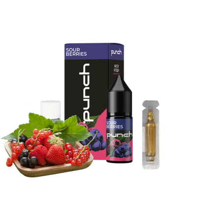 Набір для самозамішування Punch Sour Berries (Кислі Ягоди, 50 мг, 15 мл)