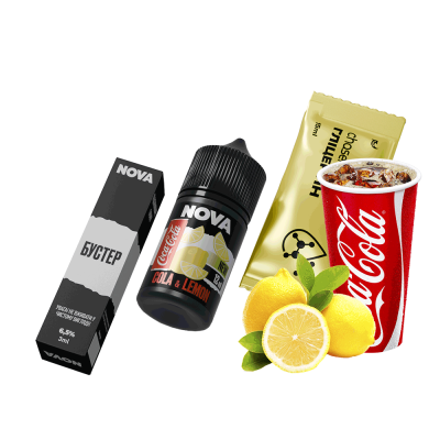 Набір для самозамішування Chaser Nova Cola&Lemon (Кола Лимон, 65 мг, 30 мл)