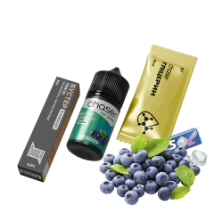 Набір для самозамішування Chaser Blueberry Menthol Ultra (Чорниця Ментол, 65 мг, 30 мл)