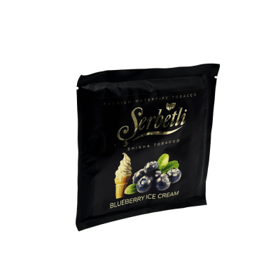 Тютюн Serbetli Blueberry Ice Cream (Чорниця Морозиво, 100 г)