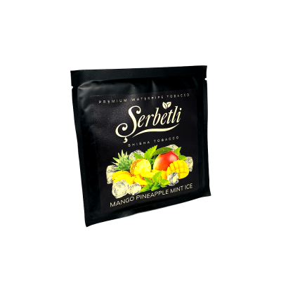 Табак Serbetli Mango Pineapple Mint Ice (Манго Ананас Мята Лёд, 100 г)