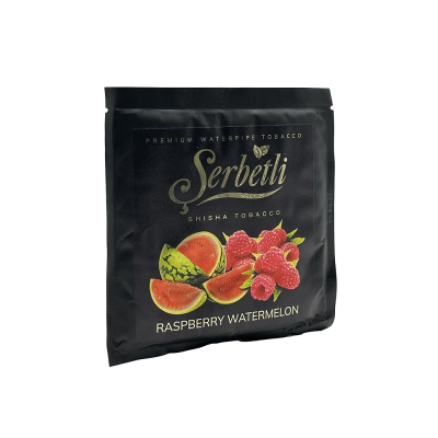 Табак Serbetli Raspberry Watermelon (Малина Арбуз, 100 г)
