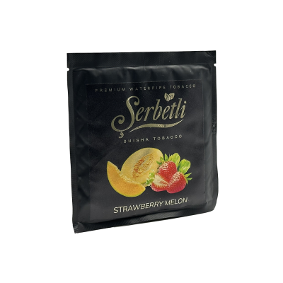 Тютюн Serbetli Strawberry Melon (Полуниця Диня, 100 г)
