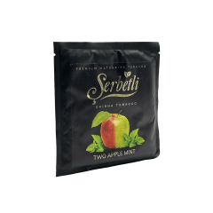 Табак Serbetli Two apple Mint (Двойное Яблоко Мята, 100 г)