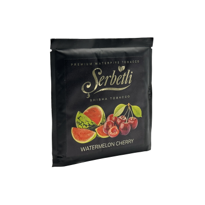 Тютюн Serbetli Watermelon Cherry (Кавун Вишня Лід, 100 г)
