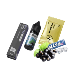 Набір для самозамішування Chaser Blackcurrant Menthol Ultra (Смородина Ментол, 65 мг, 10 мл)