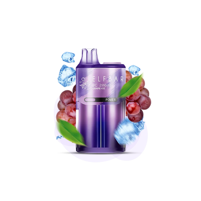 Elf Bar BC20000 Grape Ice (Виноград Льод) Одноразовий POD