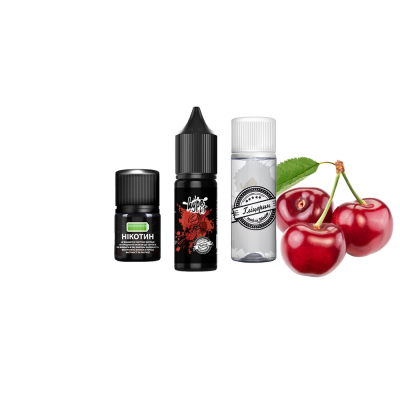 Набір для самозамішування Hype Kit Cherry (Вишня, 50 мг, 15 мл)