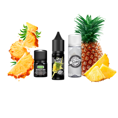 Набор для самозамеса Hype Kit Pineapple (Ананас, 50 мг, 15 мл)