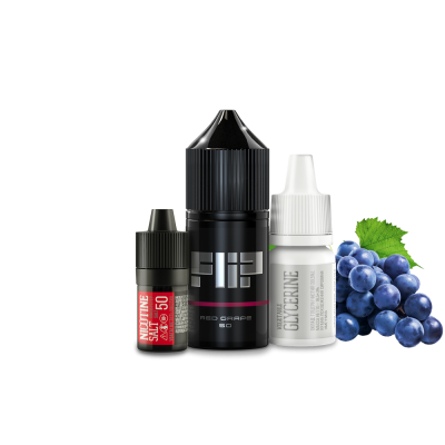 Набір для самозамішування Flip salt Red Grape (Червоний Виноград, 25 мг, 30 мл)