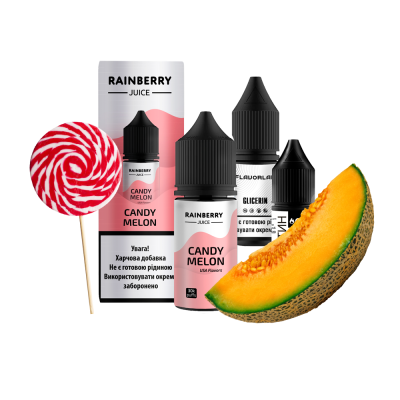 Набор для самозамеса Flavorlab Rainberry Juice Candy Melon (Конфеты Дыня, 65 мг, 30 мл)