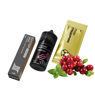 Набор для самозамеса Chaser Special Berry Cranberry Mint (Клюква Мята, 65 мг, 30 мл)