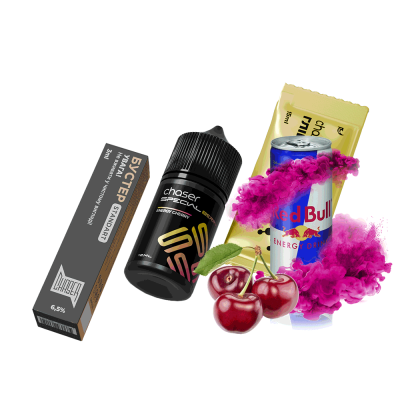 Набор для самозамеса Chaser Special Berry Energy Cherry (Вишня Энергетик, 65 мг, 30 мл)
