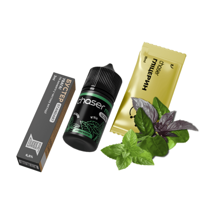 Набір для самозамішування Chaser Mix Basil Mint Ultra (Базилік М'ята, 65 мг, 30 мл)