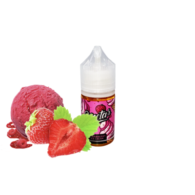 Рідина Nectar Strawberry Ice Cream (Полуничне Морозиво, 50 мг, 30 мл)