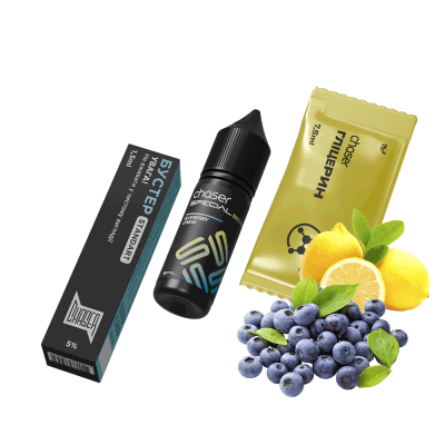 Набір для самозамішування Chaser Special Berry Blueberry Lemon (Чорниця Лимон, 50 мг, 15 мл)