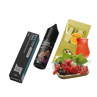 Набор для самозамеса Chaser Special Berry Punch (Пунш, 50 мг, 15 мл)