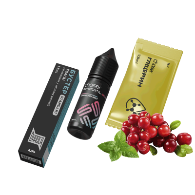 Набор для самозамеса Chaser Special Berry Cranberry Mint (Клюква Мята, 65 мг, 15 мл)