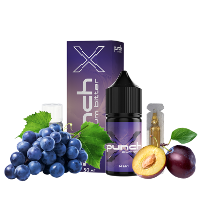 Набор для самозамеса Punch X Plum Bitter (Плам Биттер, 50 мг, 30 мл)