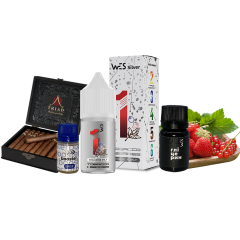 Набір для самозамішування WES Silver Tobacco&Berries (Тютюн Ягоди, 50 мг, 30 мл)