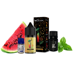 Набор для самозамеса WES Gold Mint&Watermelon (Мята Арбуз, 50 мг, 30 мл)