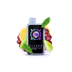 Elf Bar BC10000 Touch Citrus Grape (Цитрус Виноград) Одноразовий POD