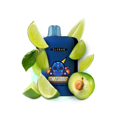 Elf Bar GH 23000 Green Plum Sour Lime (Слива Лайм) Одноразовый POD