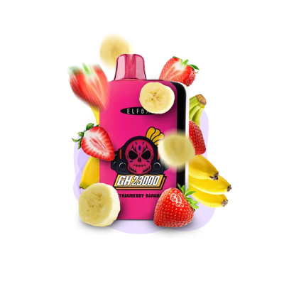 Elf Bar GH 23000 Strawberry Banana (Полуниця Банан) Одноразовий POD