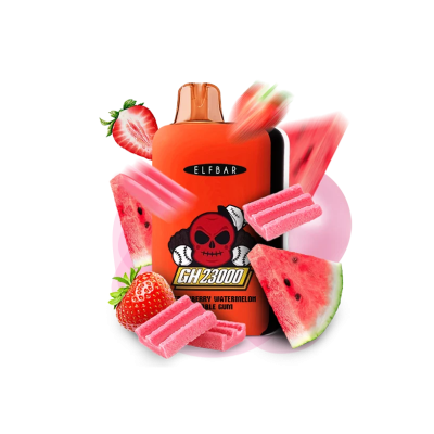 Elf Bar GH 23000 Strawberry Watermelon Bubble Gum (Полуниця Кавун Жуйка) Одноразовий POD