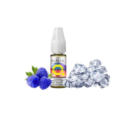 Рідина Elfliq Blue Razz Ice (Блю Разз Айс, 50 мг, 10 мл)