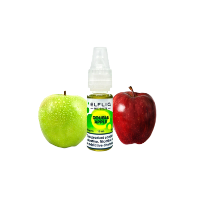 Рідина Elfliq Double Apple (Подвійне яблуко, 50 мг, 10 мл)