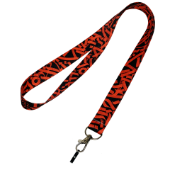 Стрічка для POD із силіконовим кільцем Personalka Graffiti Red (Червоно-чорний)