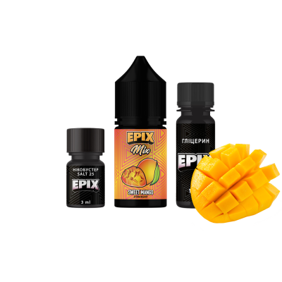 Набір для самозамішування Epix Sweet Mango (Солодке манго, 25 мг 30 мл)