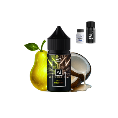 Набір для самозамішування WES Ai Pear Coconut (Груша Кокос, 50 мг, 30 мл)
