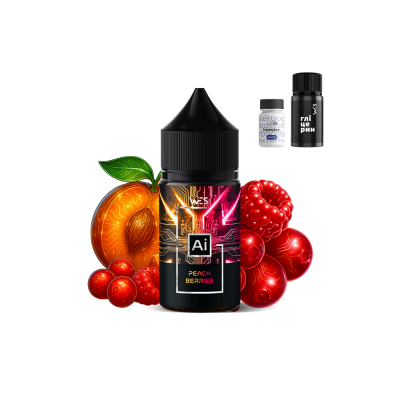 Набор для самозамеса WES Ai Peach Berries (Персик Ягоды, 50 мг, 30 мл)