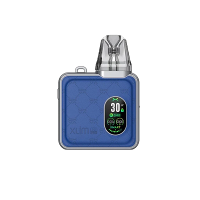 OXVA Xlim SQ Pro Kit 1200 Blue Leather (Синя шкіра, з картриджем) Багаторазовий POD 26492 OXVA Xlim SQ Pro Kit 1200 Blue Leather (Синя шкіра, з картриджем) Багаторазовий POD