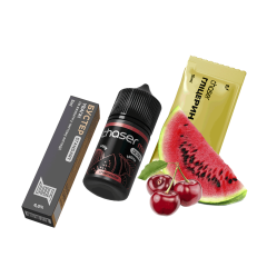 Набір для самозамішування Chaser Mix Cherry Watermelon (Вишня Кавун, 65 мг, 30 мл)