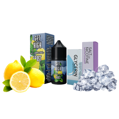 Набор для самозамеса Get High Lemon Frost (Лемон Фрост, 50 мг, 30 мл)